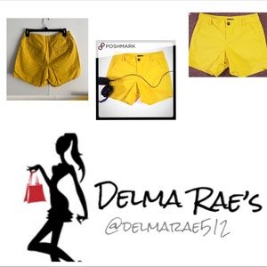 Gap Aubrey shorts, Yellow size 8